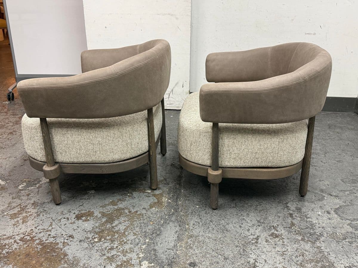 Christophe Delcourt Gum Lounge Chairs, Pair - Thumbnail 5