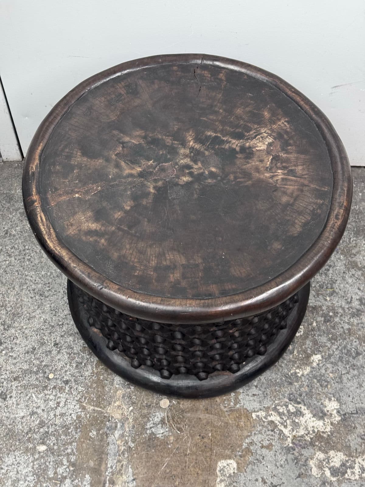 Bamileke King Stool Table - Thumbnail 12