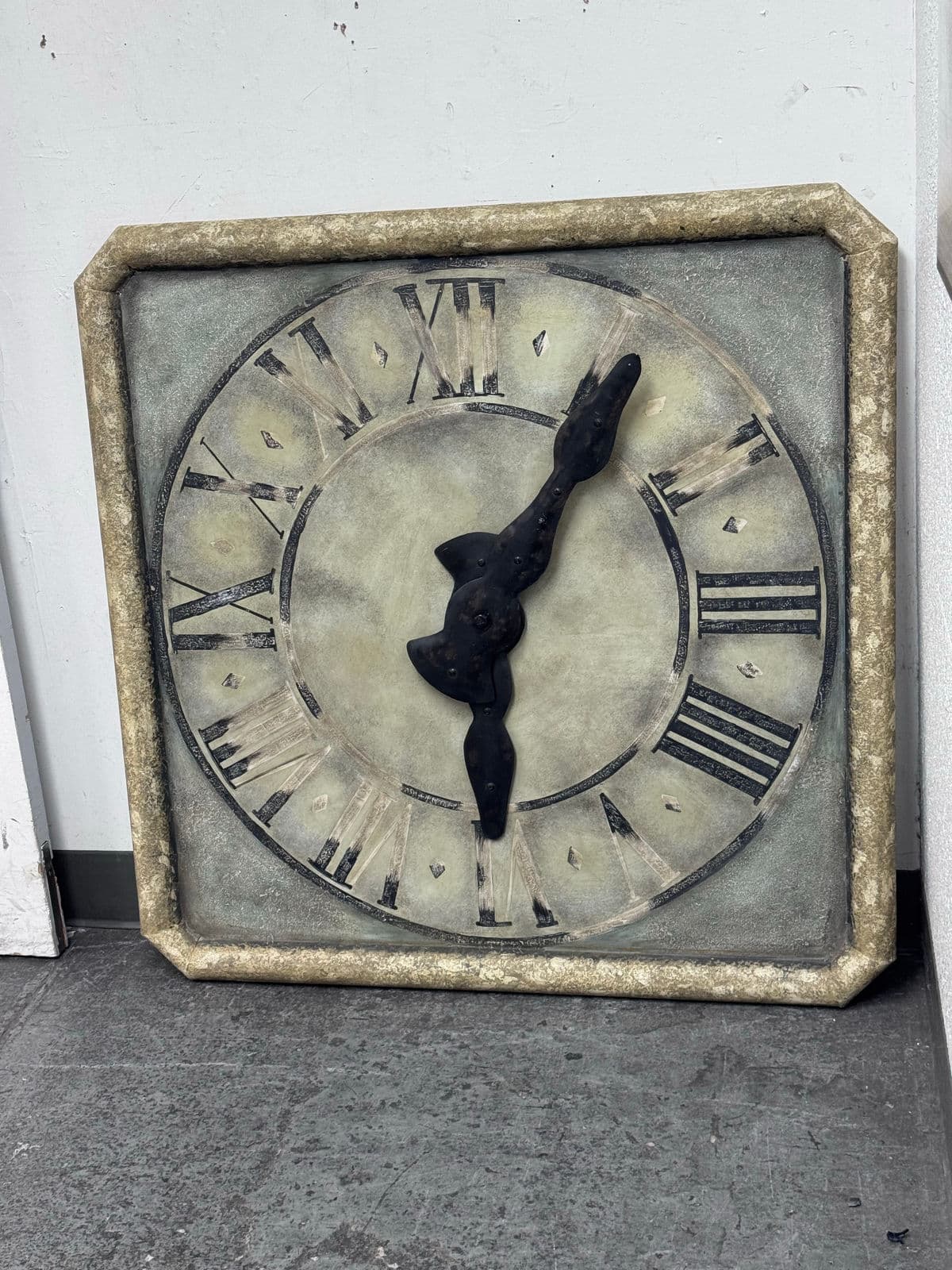 Restoration Hardware Grand Saint Etienne Decorative Wall Clock - Thumbnail 4