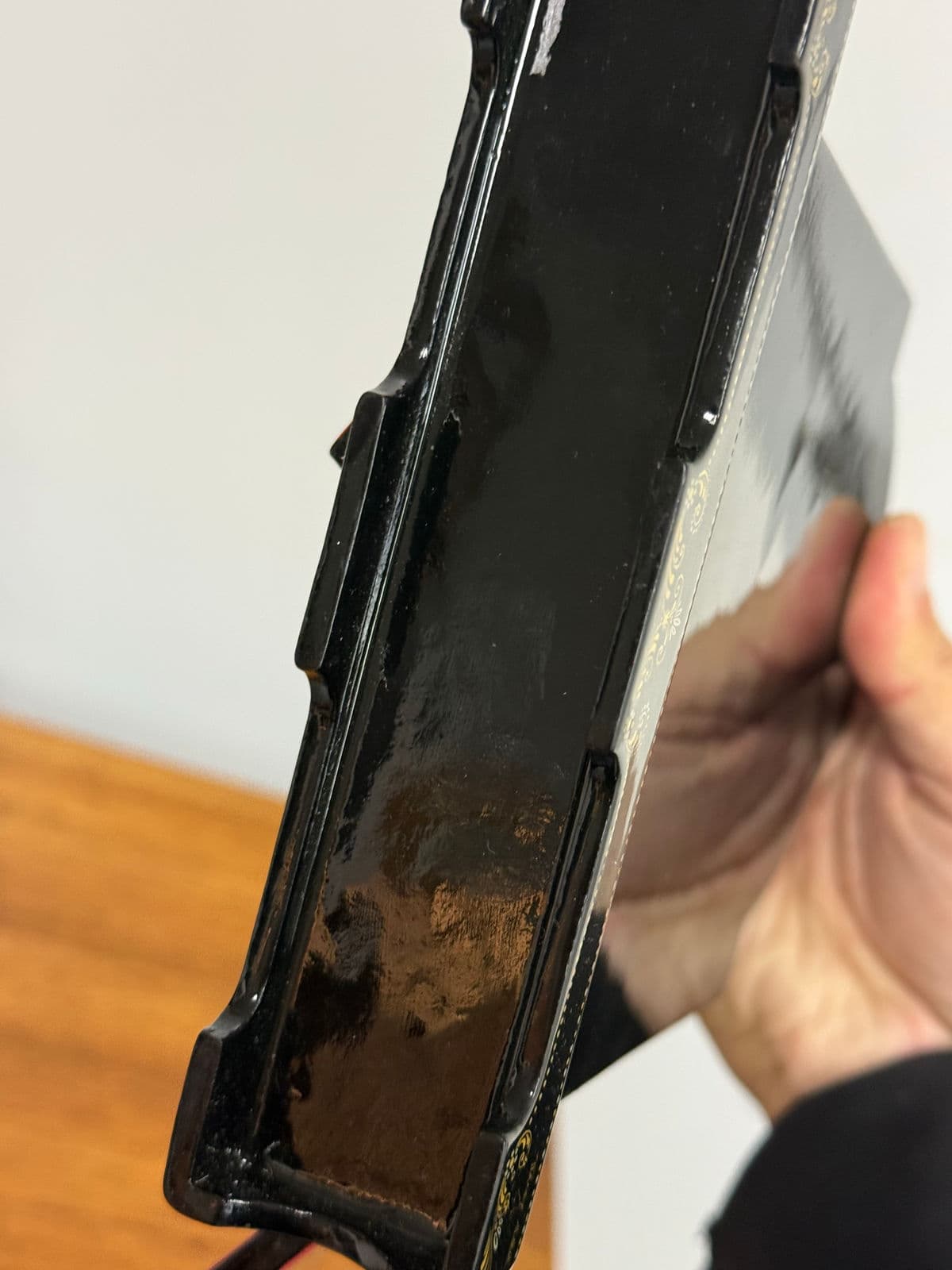 Lacquered Triptych Icon of Jesus and the Disciples - Thumbnail 6