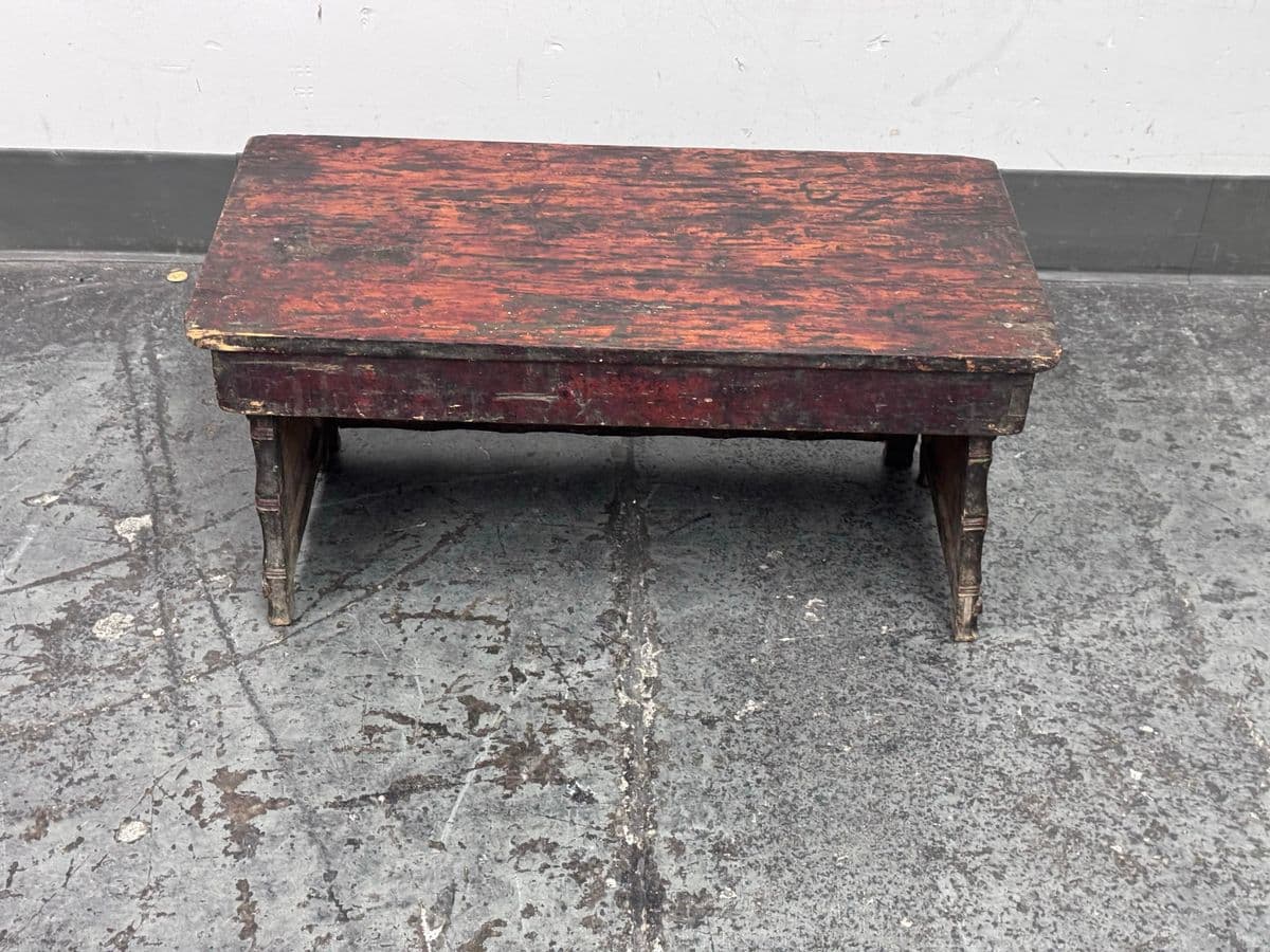 Antique Tibetan Folding Prayer Table. - Thumbnail 9