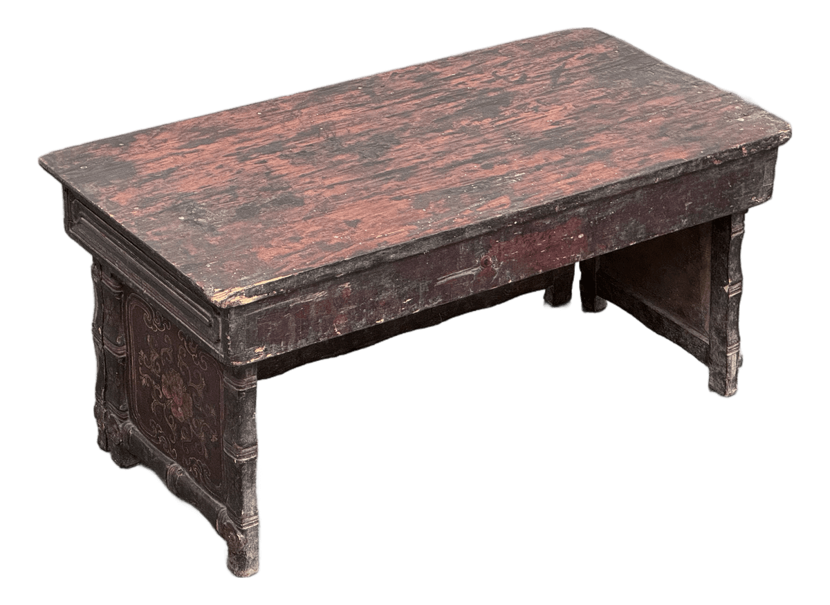 Antique Tibetan Folding Prayer Table. - Thumbnail 2