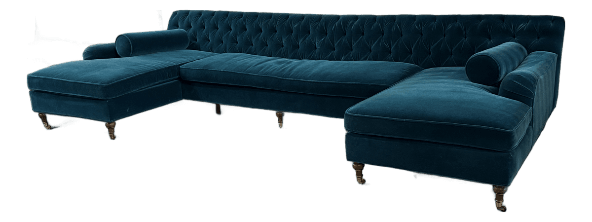 Cypress Furniture Custom Made U-Shaped Sectional - Thumbnail 2