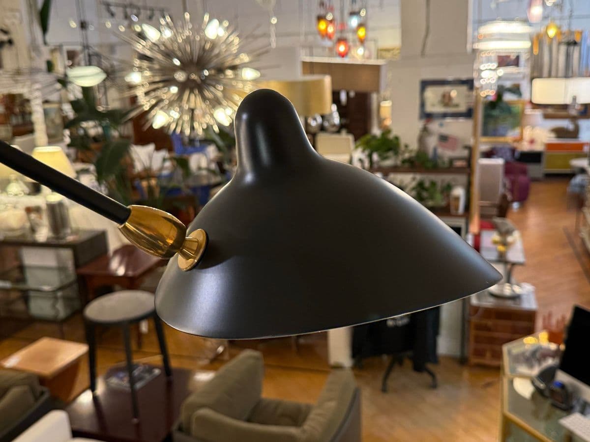 Serge Mouille Rotating Arm Ceiling Lamp - Thumbnail 9