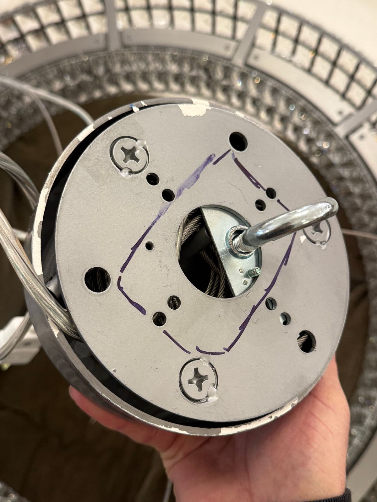 Restoration Hardware Spiridon Ring Chandelier - Thumbnail 13