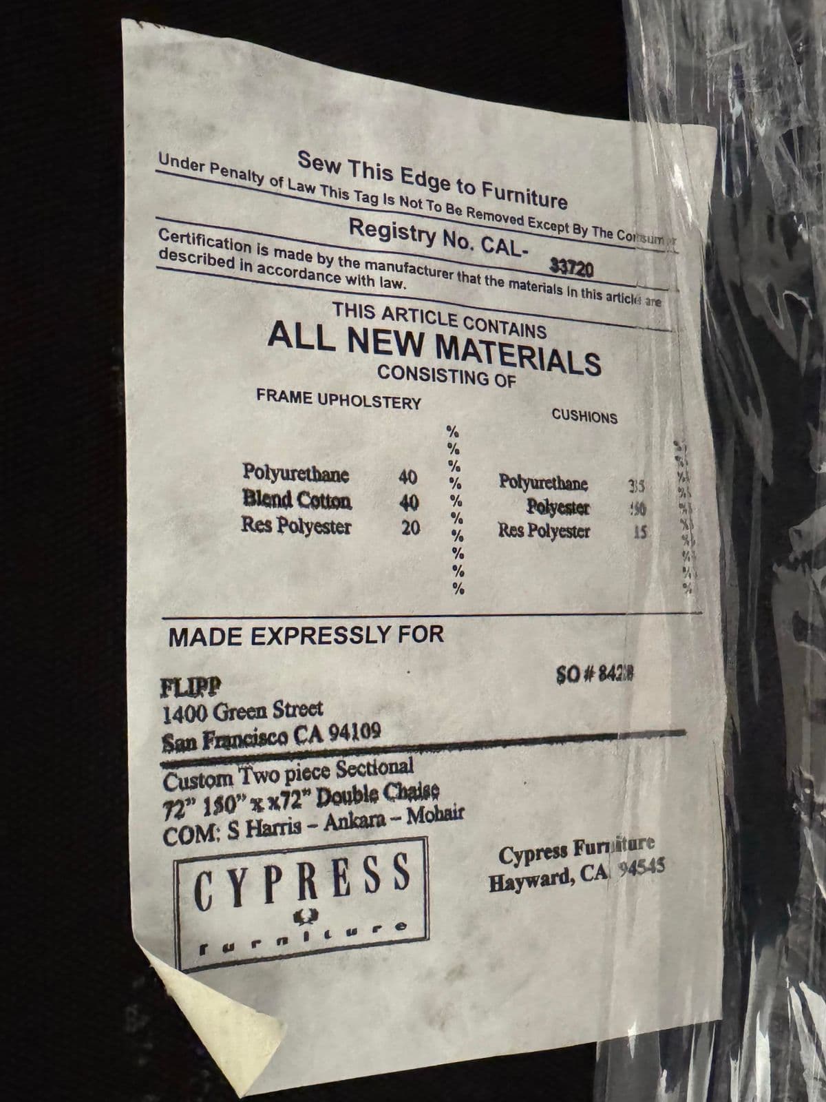 Cypress Furniture Custom Made U-Shaped Sectional - Thumbnail 13