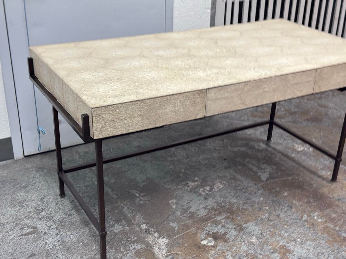 Lillian August for Hickory White Simone Shagreen Desk - Thumbnail 9