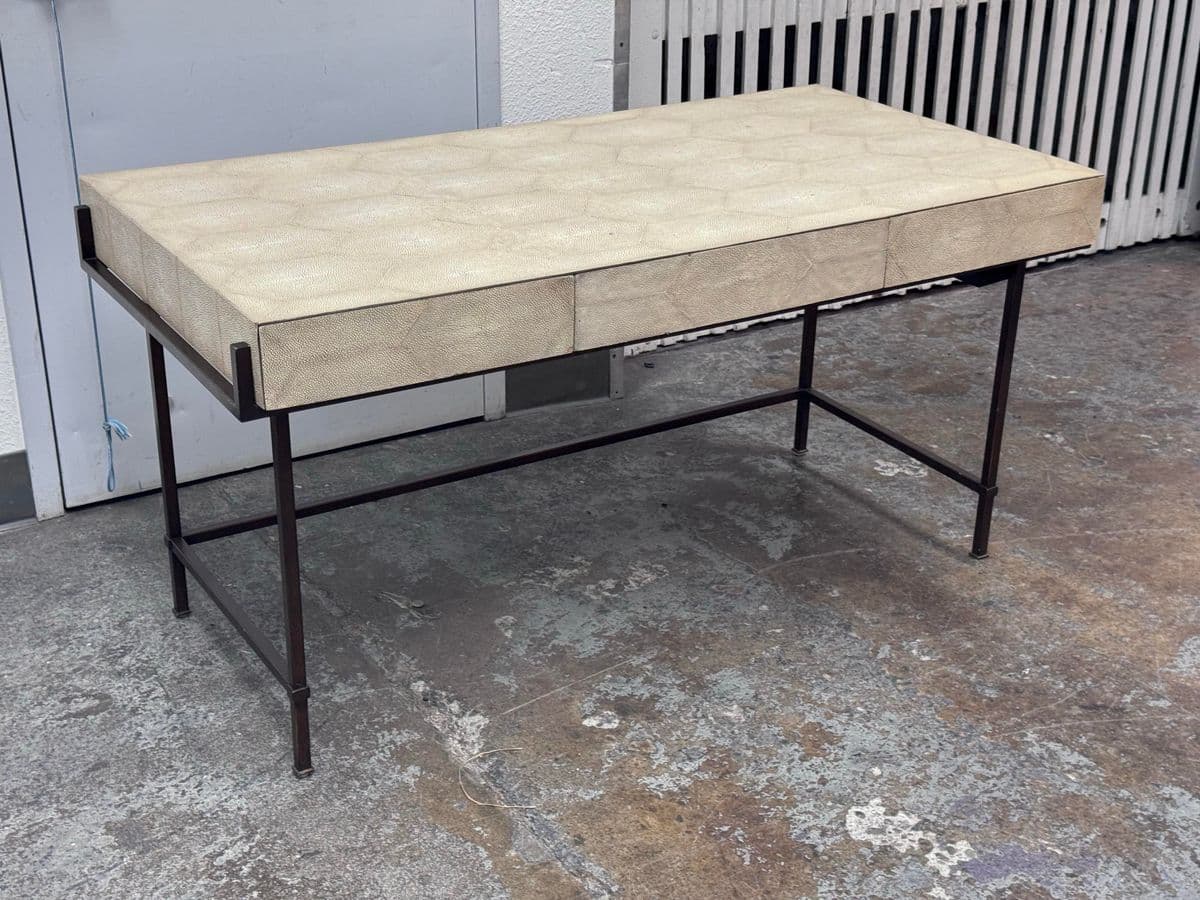 Lillian August for Hickory White Simone Shagreen Desk - Thumbnail 13