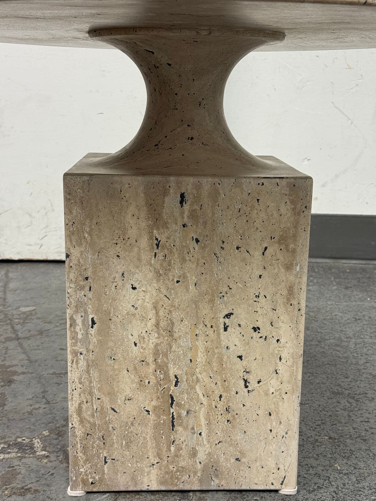 Vincent Dupont-Rougier for Christophe Delcourt Ouk Travertine Side Table - Thumbnail 11