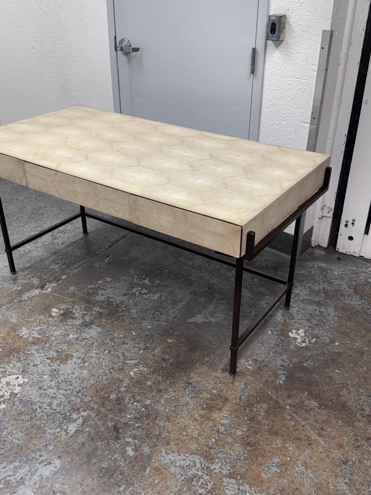 Lillian August for Hickory White Simone Shagreen Desk - Thumbnail 11