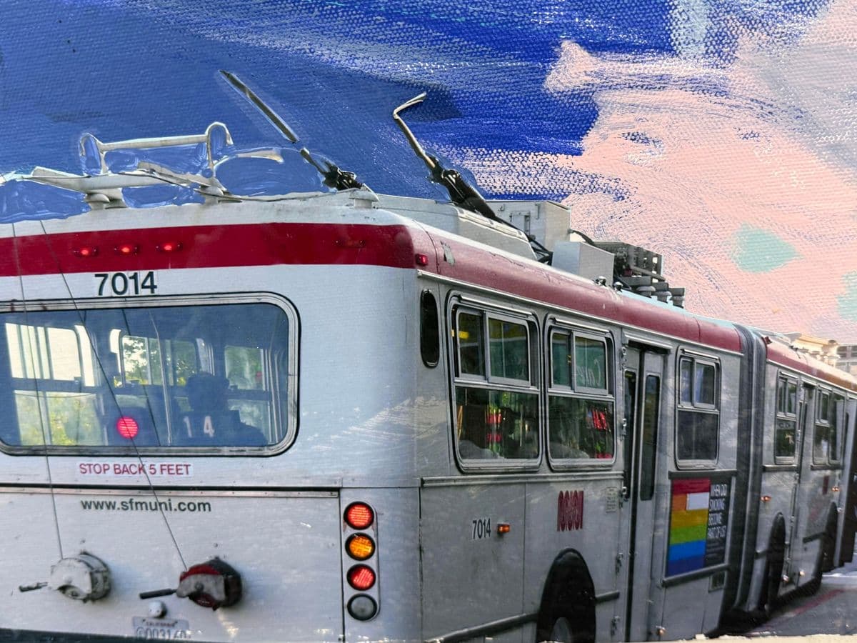 Circa 2007 Beth Pewther's "Revisiting Liberty; Saying Goodby" Mixed Media Artwork, Signed - Thumbnail 9