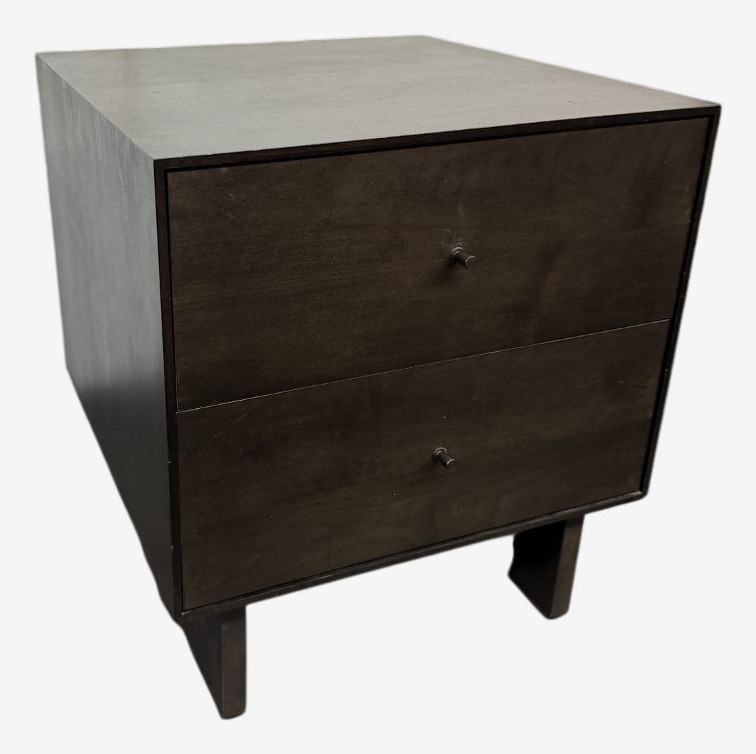 Room & Board Hudson Two Drawer Nightstand - Image 1
