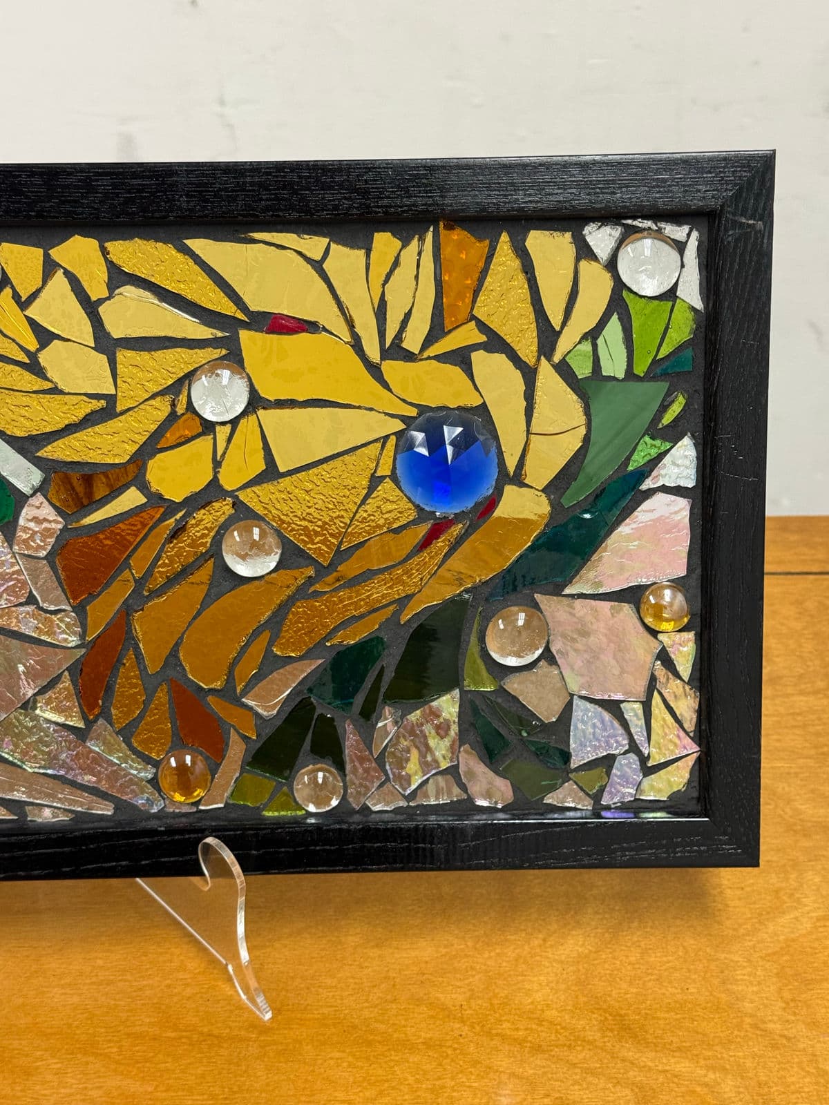 Katie Wolf Stained Glass Mosaic Panel - Thumbnail 4