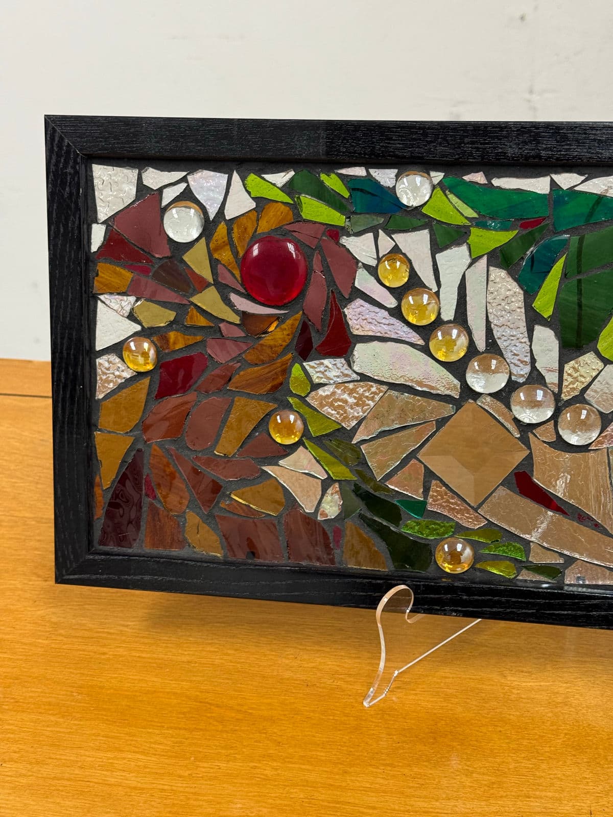 Katie Wolf Stained Glass Mosaic Panel - Thumbnail 5