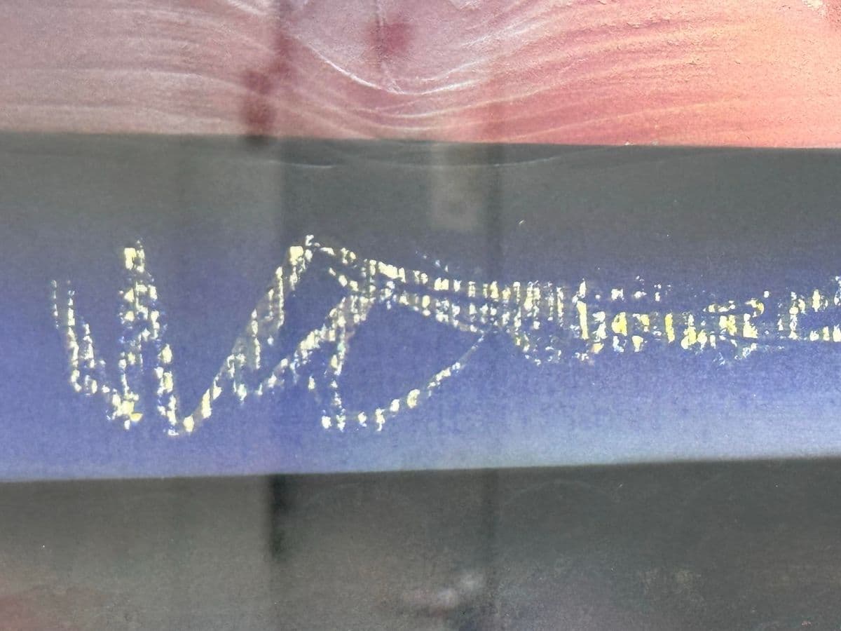 Circa 2002 Moises Ramos Mixed Media Abstract Painting - Thumbnail 7