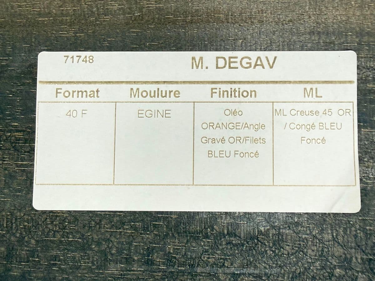 Circa 2007 Michel Degav Oil on Canvas Painting - Thumbnail 13