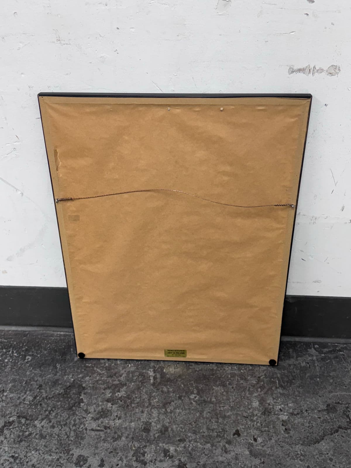 David N'lala of Namibia Modernist Expressionism Acrylics on Paper, Framed - Thumbnail 7