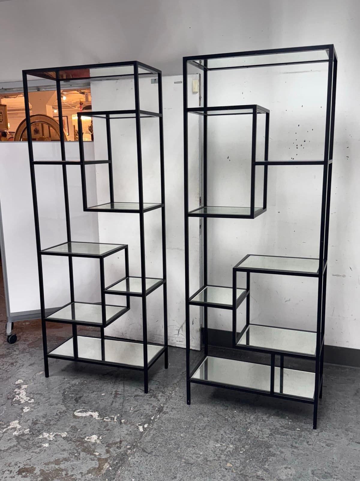 Coco Republic Haarlem Shelving Units, Pair - Thumbnail 6