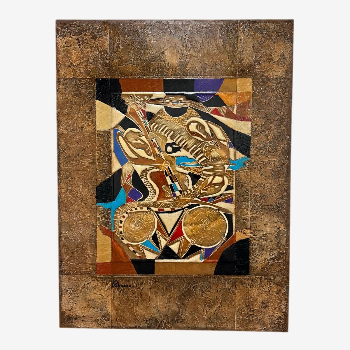 Circa 2003 Joseph Palermo "Jammin" Original Artwork - Image 1