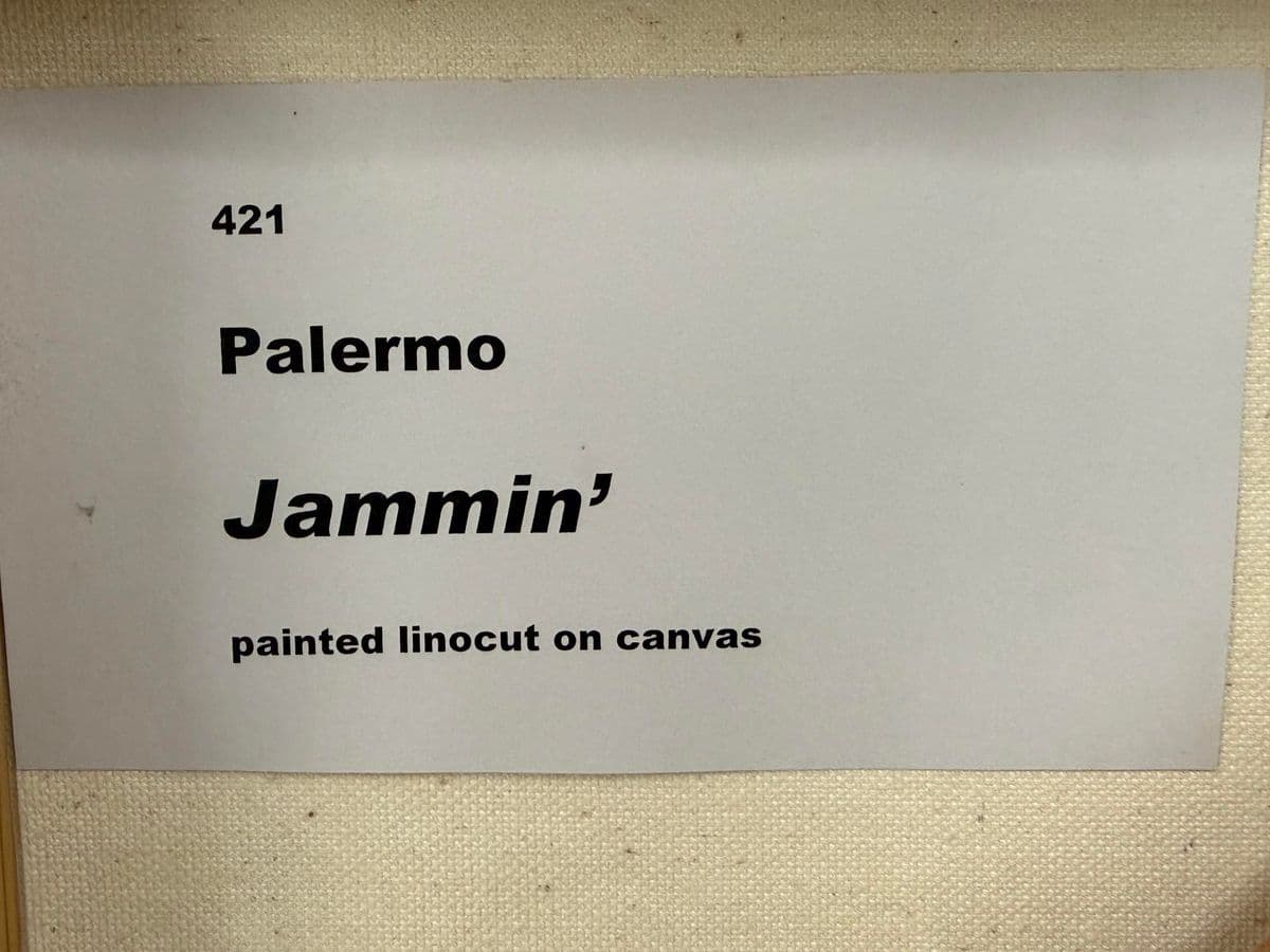Circa 2003 Joseph Palermo "Jammin" Original Artwork - Thumbnail 13