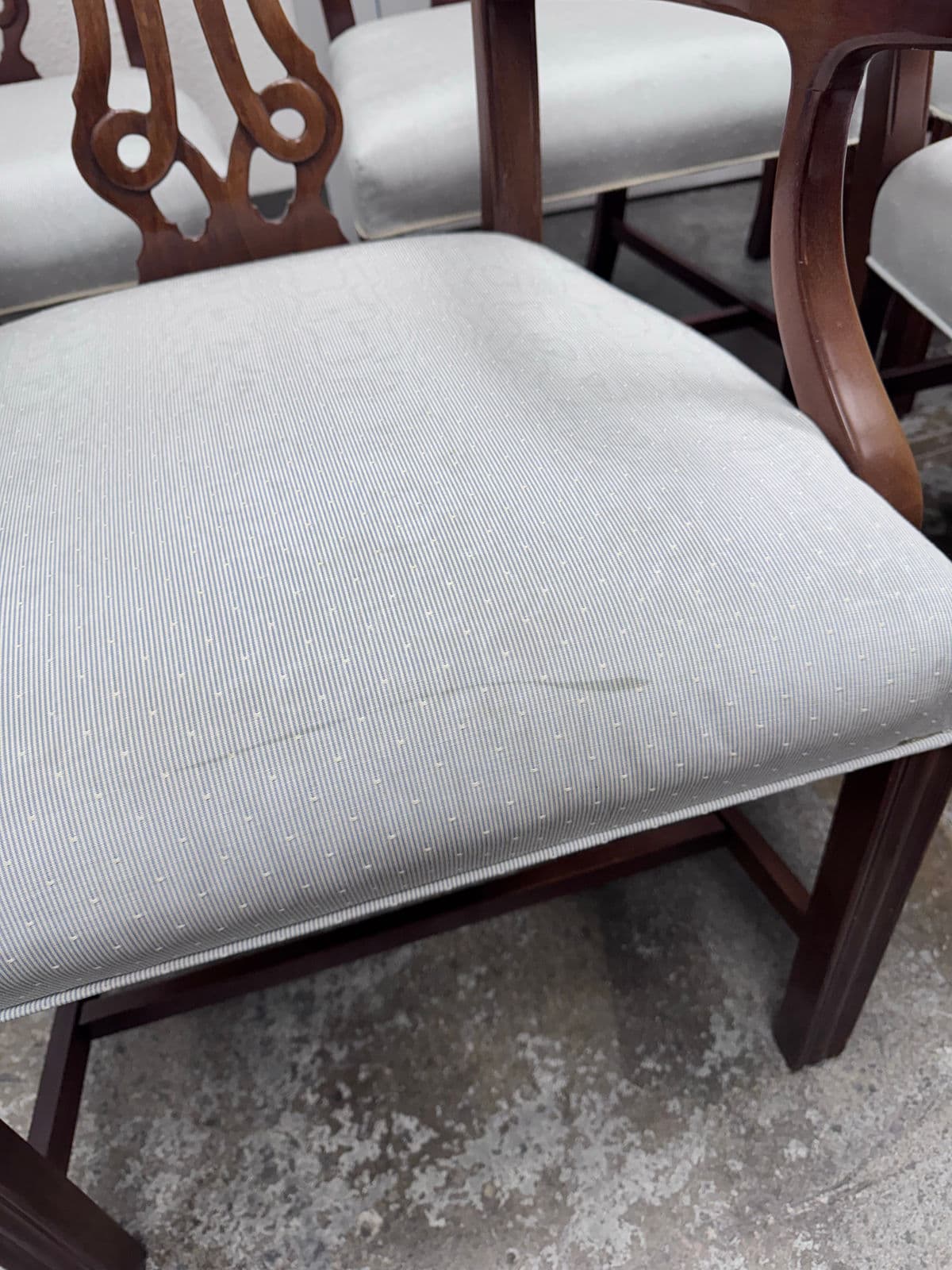 Vintage Duncan Phyfe Dining Chairs, Set of Six - Thumbnail 10