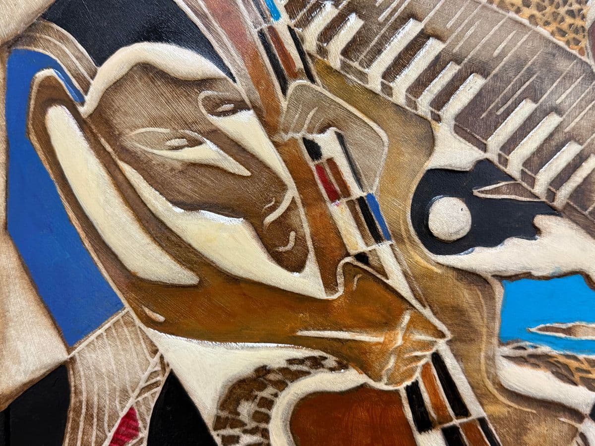 Circa 2003 Joseph Palermo "Jammin" Original Artwork - Thumbnail 7