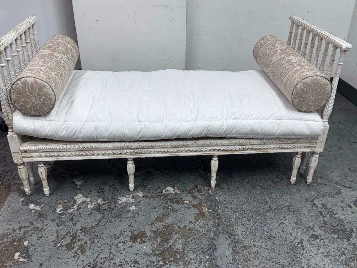 Late 18th Century Swedish Gustavian Daybed - Thumbnail 8