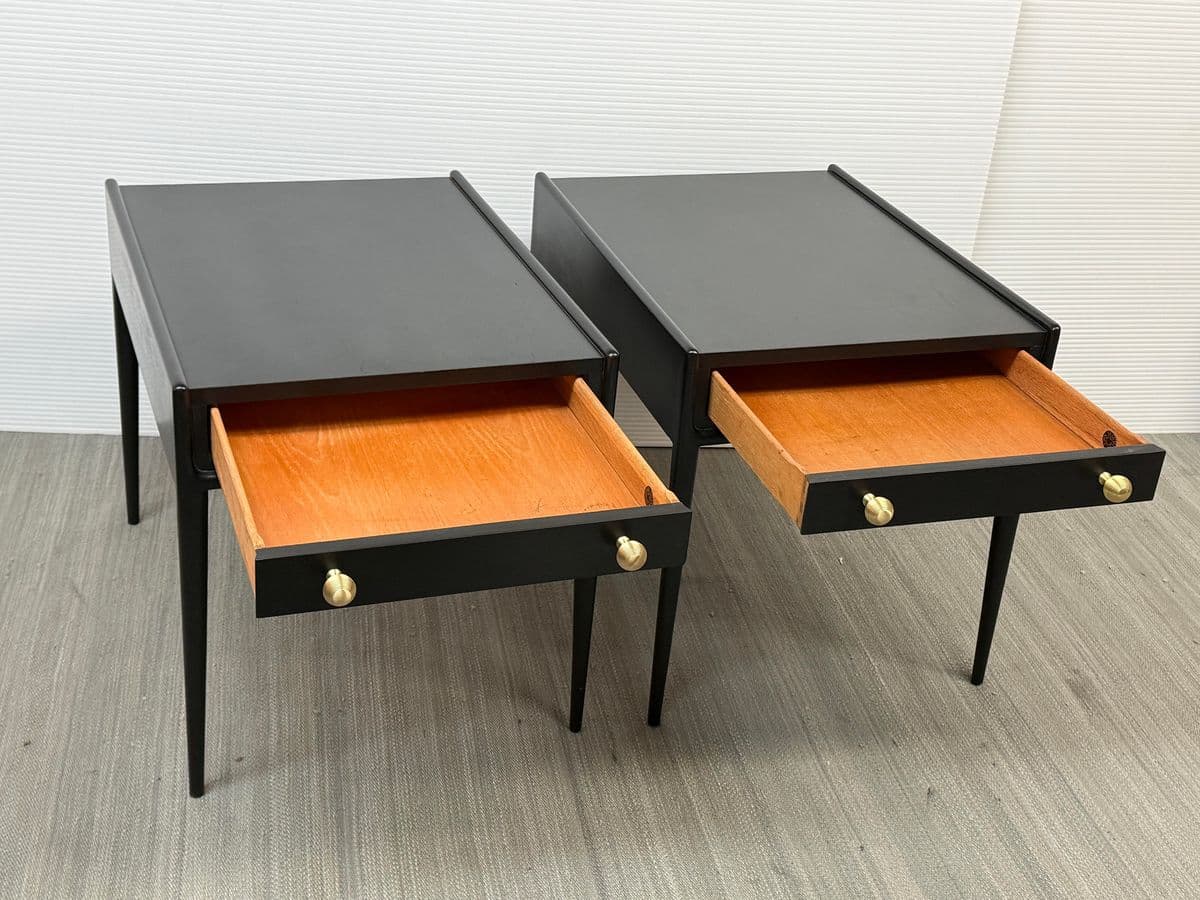 John Stuart for Mount Airy Facade Collection End Tables, Pair - Thumbnail 3