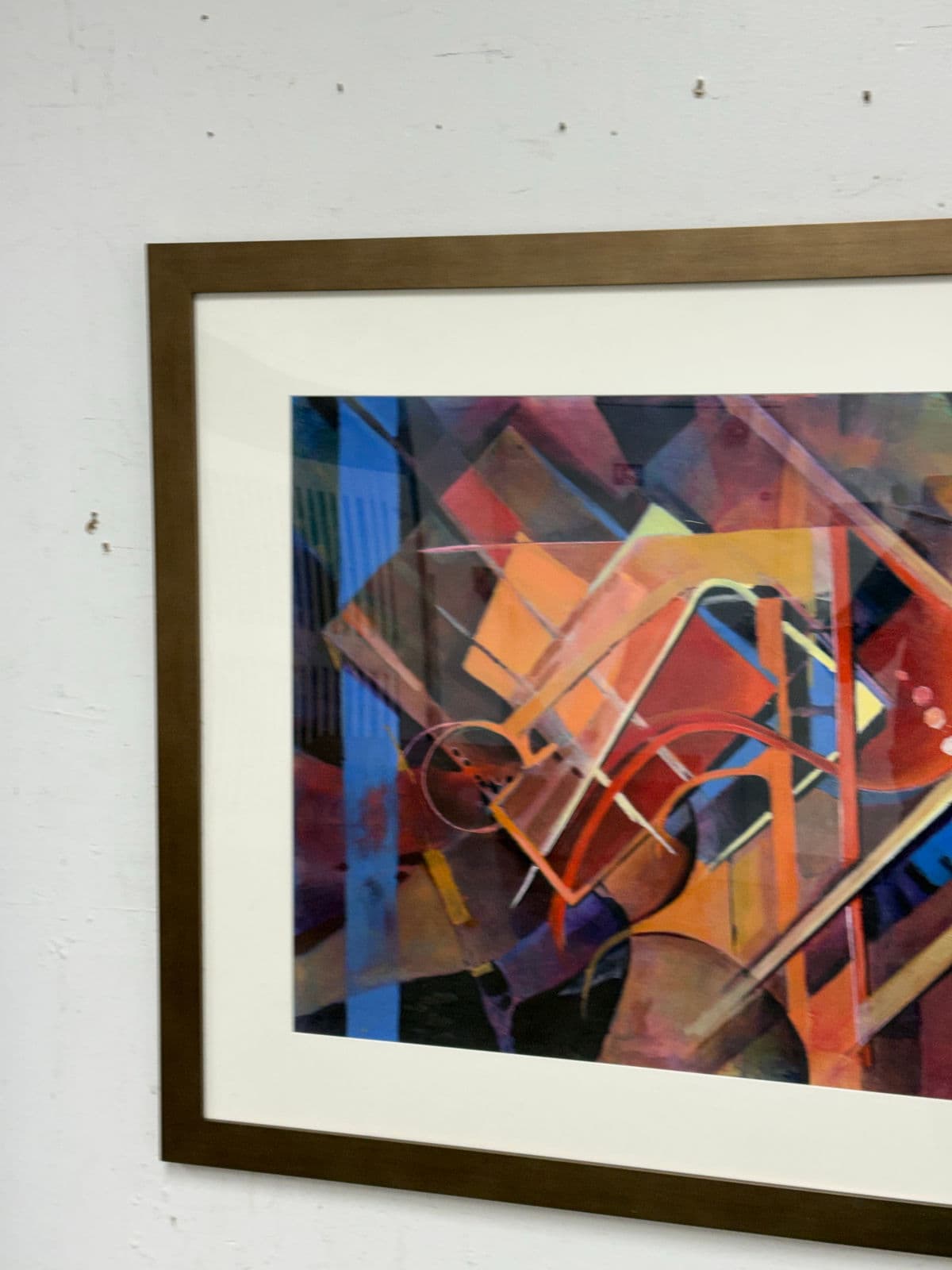 Ann Arnold "Abstractly So" Abstract Painting, Framed - Thumbnail 4