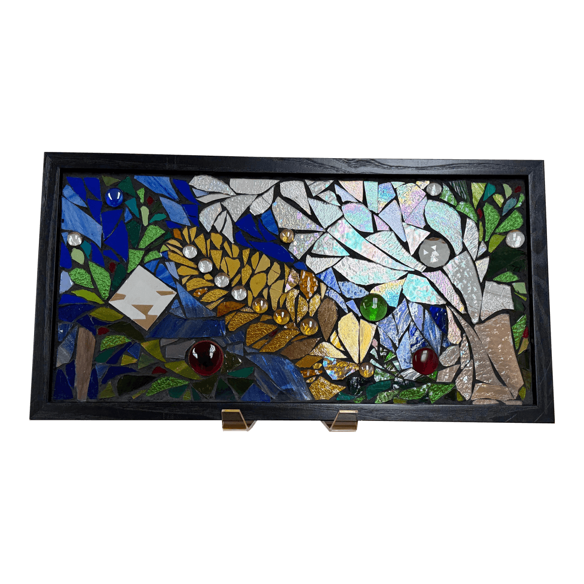 Katie Wolf Stained Glass Mosaic - Thumbnail 2