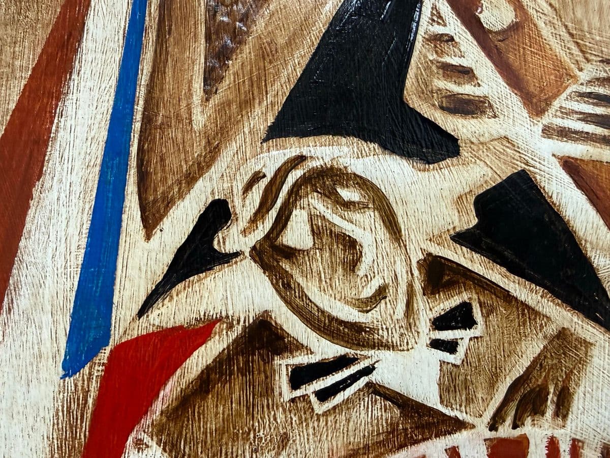 Circa 2003 Joseph Palermo "The Jazz Player" Original Artwork - Thumbnail 7