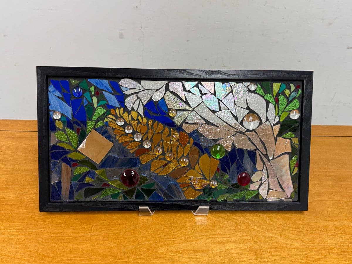 Katie Wolf Stained Glass Mosaic - Thumbnail 11