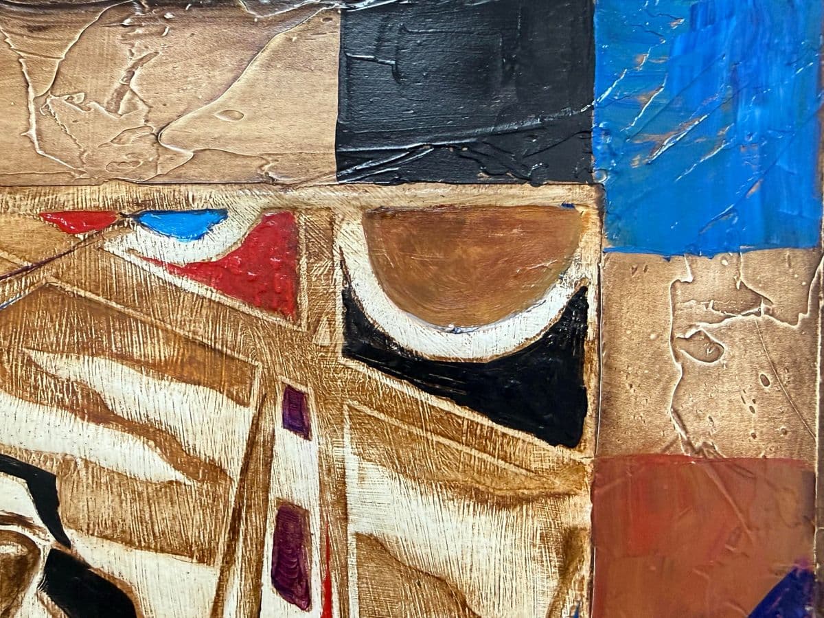 Circa 2003 Joseph Palermo "The Jazz Player" Original Artwork - Thumbnail 8