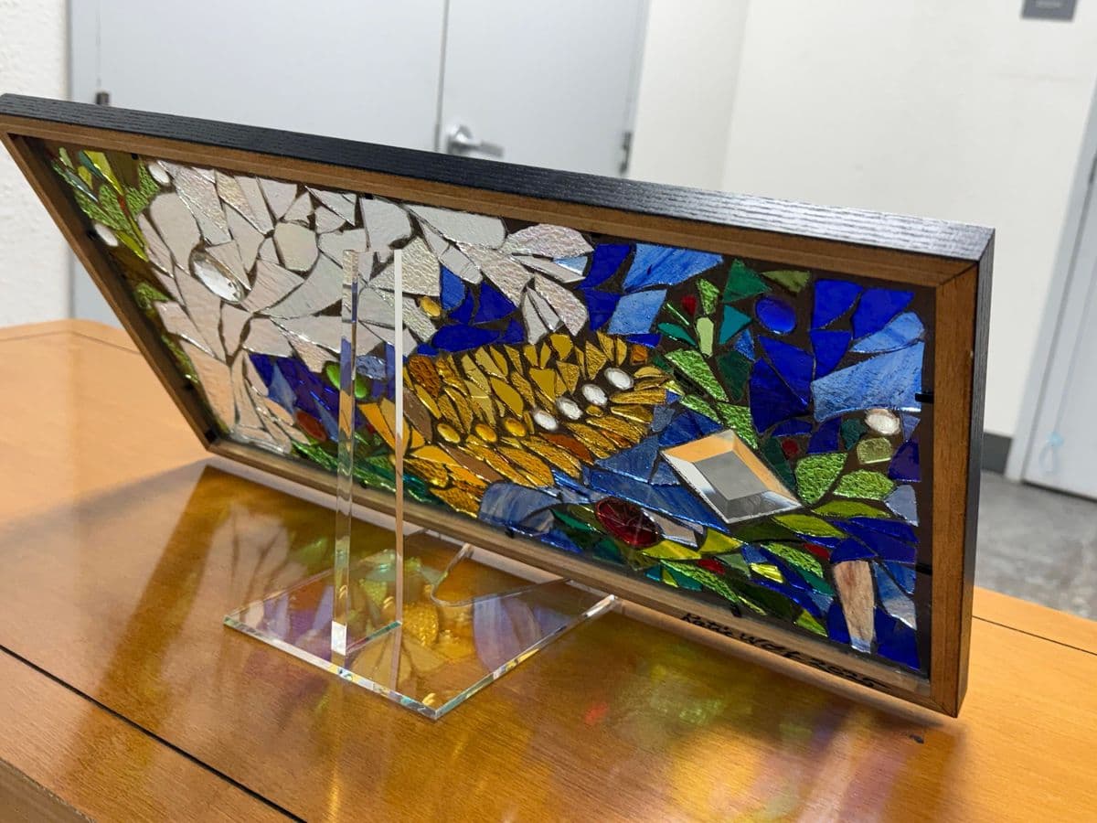 Katie Wolf Stained Glass Mosaic - Thumbnail 3