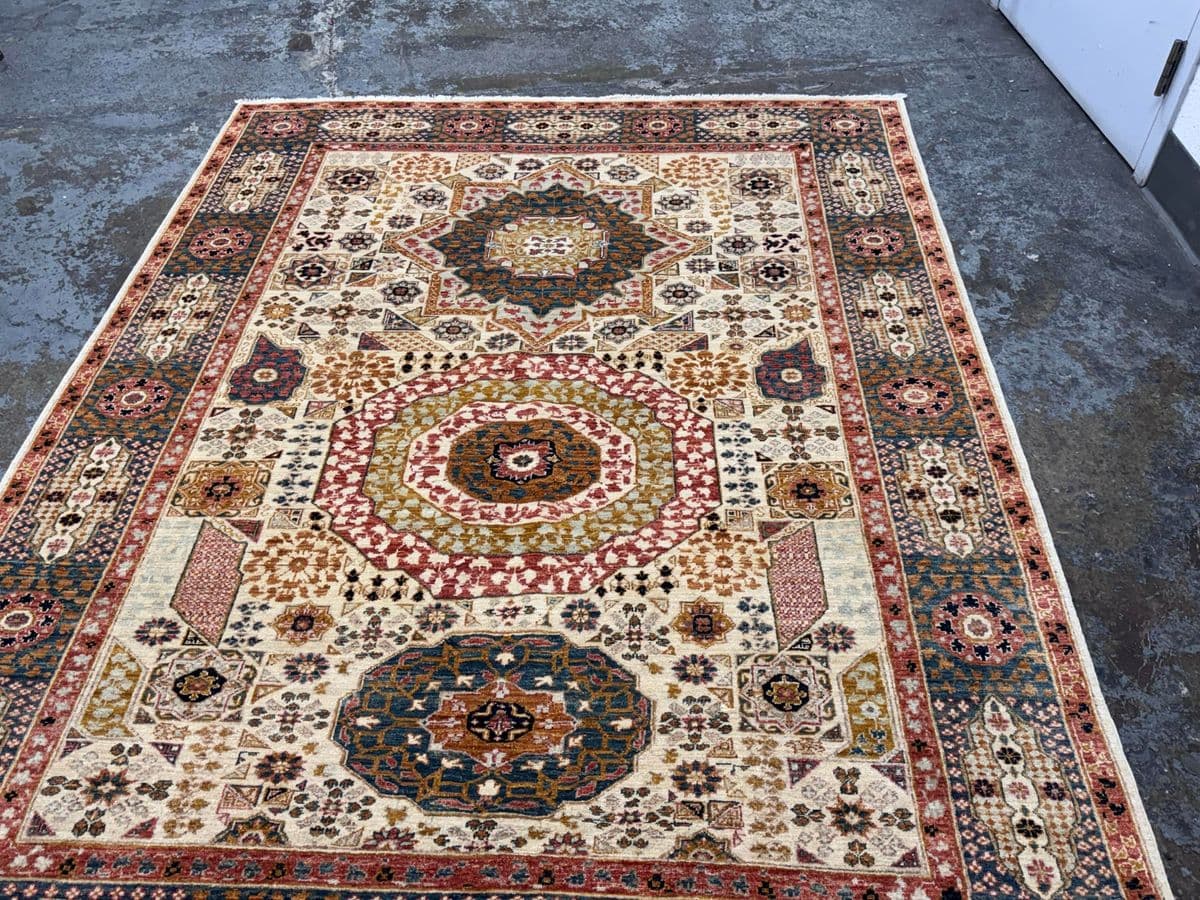 5ft 10in × 7ft 6in Gallery Ephesus Mamluk Area Rug - Thumbnail 7