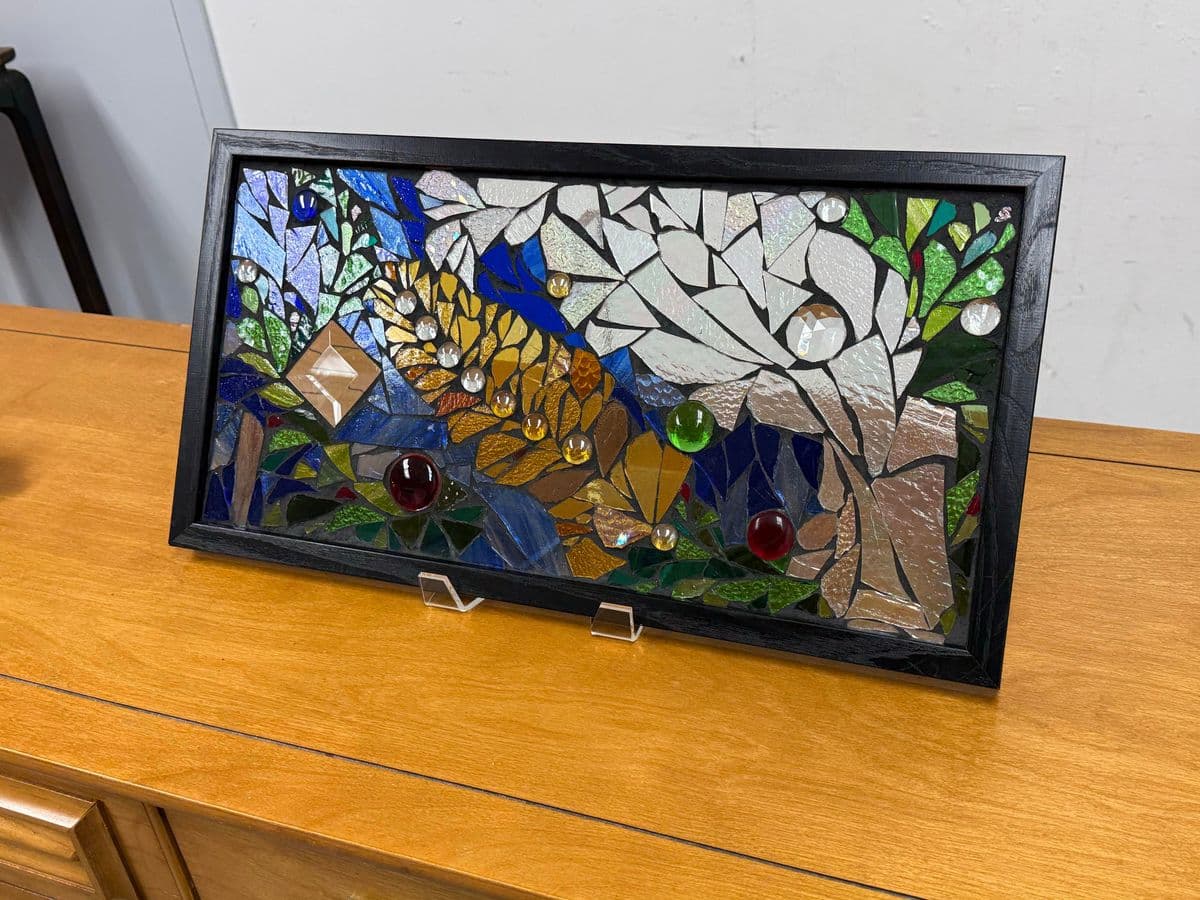 Katie Wolf Stained Glass Mosaic - Thumbnail 10