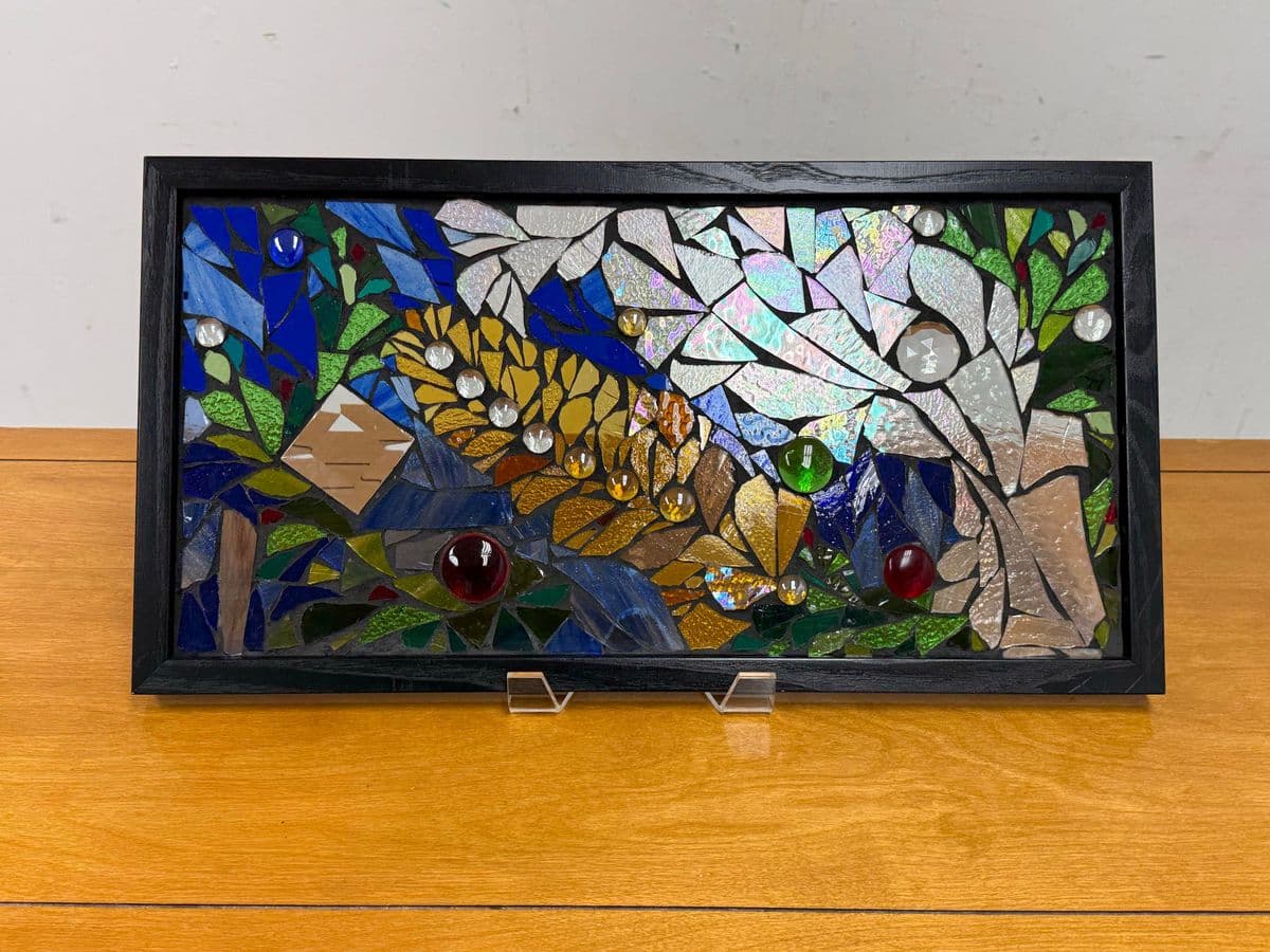 Katie Wolf Stained Glass Mosaic - Thumbnail 12