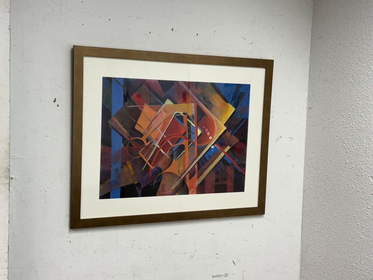 Ann Arnold "Abstractly So" Abstract Painting, Framed - Thumbnail 5