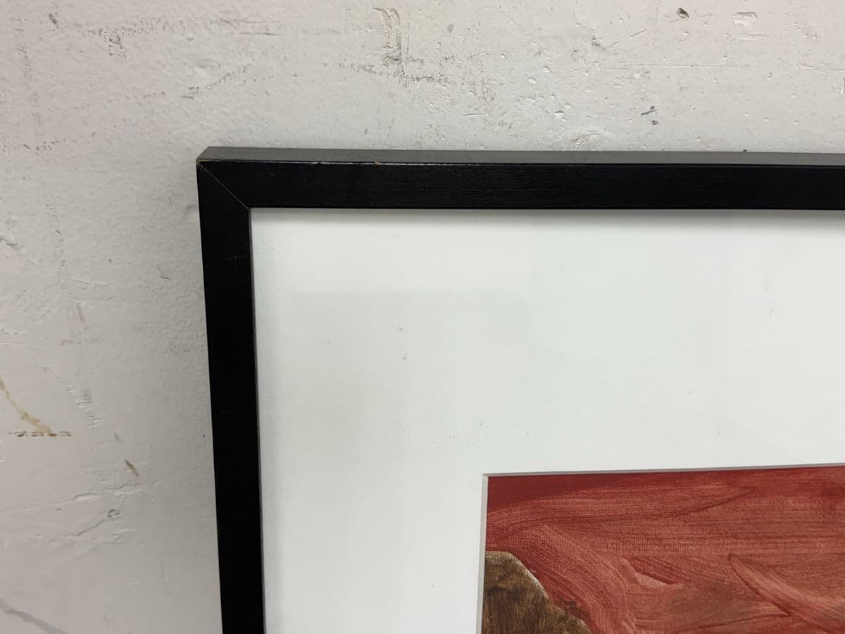 Modern Abstract Nude Painting, Framed - Thumbnail 5