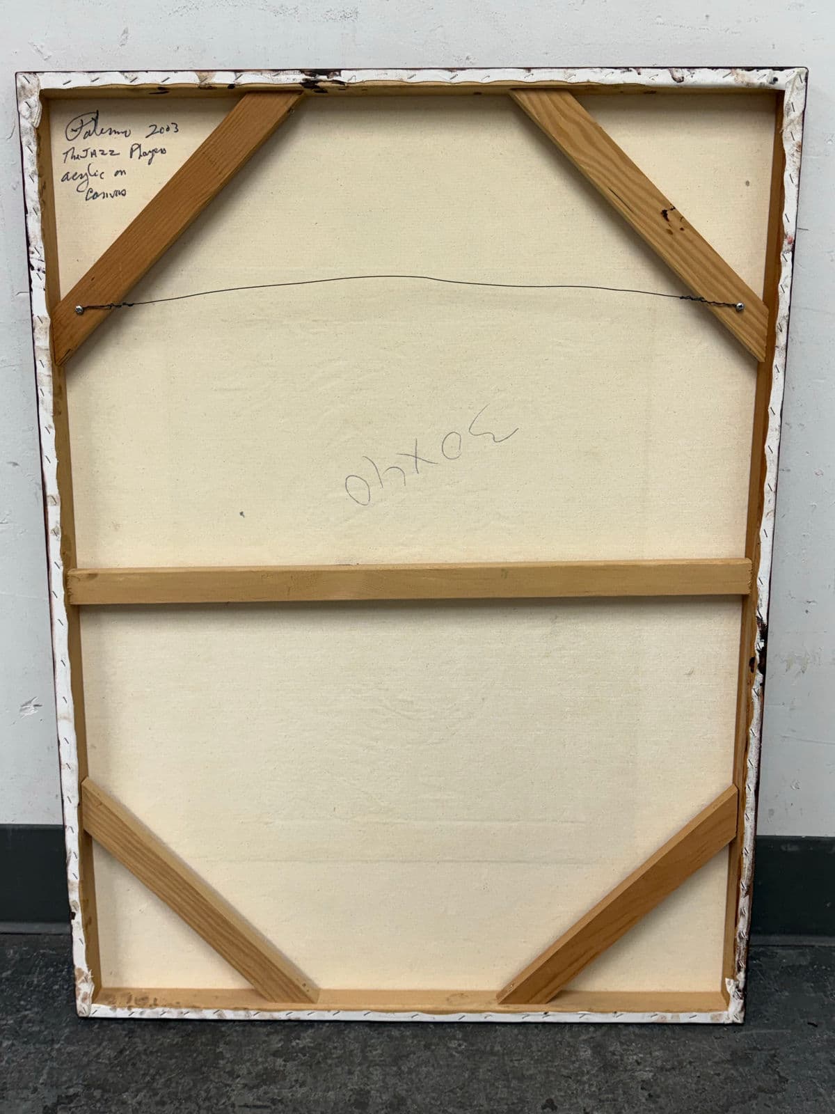 Circa 2003 Joseph Palermo "The Jazz Player" Original Artwork - Thumbnail 12