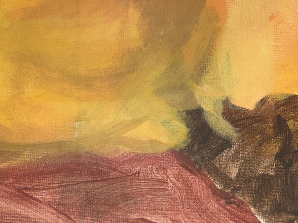 Modern Abstract Nude Painting, Framed - Thumbnail 10