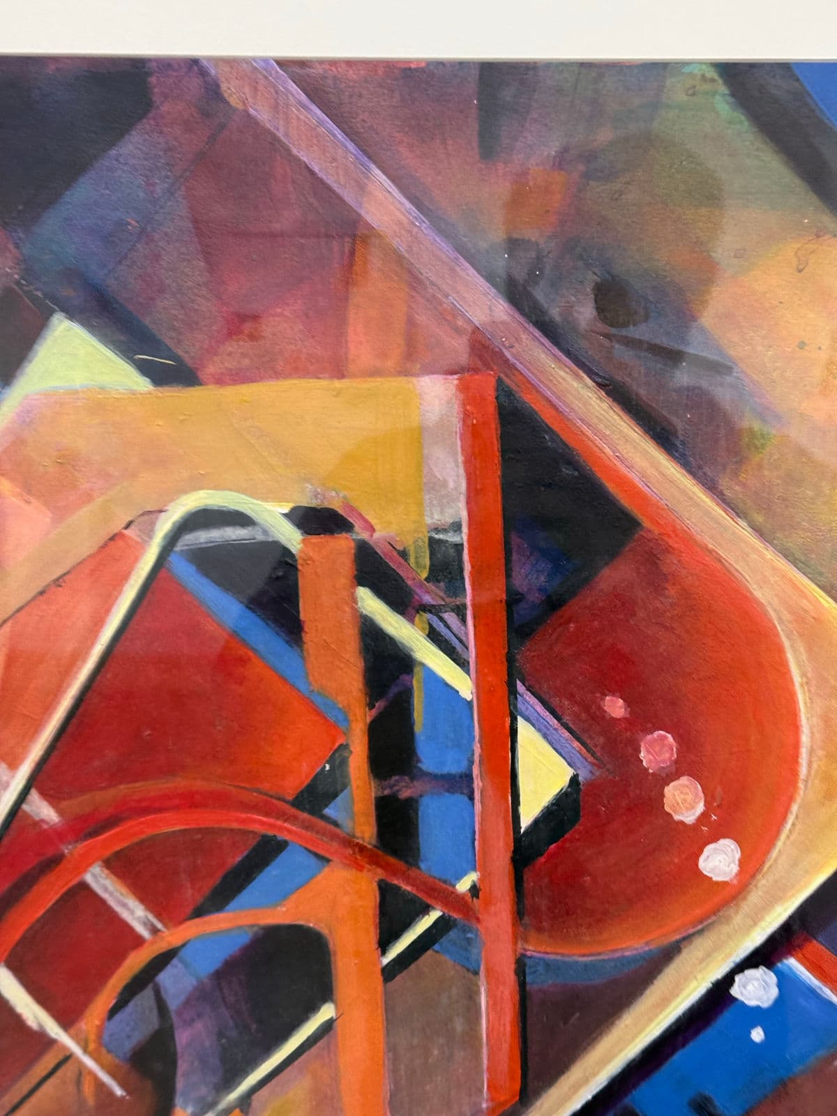 Ann Arnold "Abstractly So" Abstract Painting, Framed - Thumbnail 13