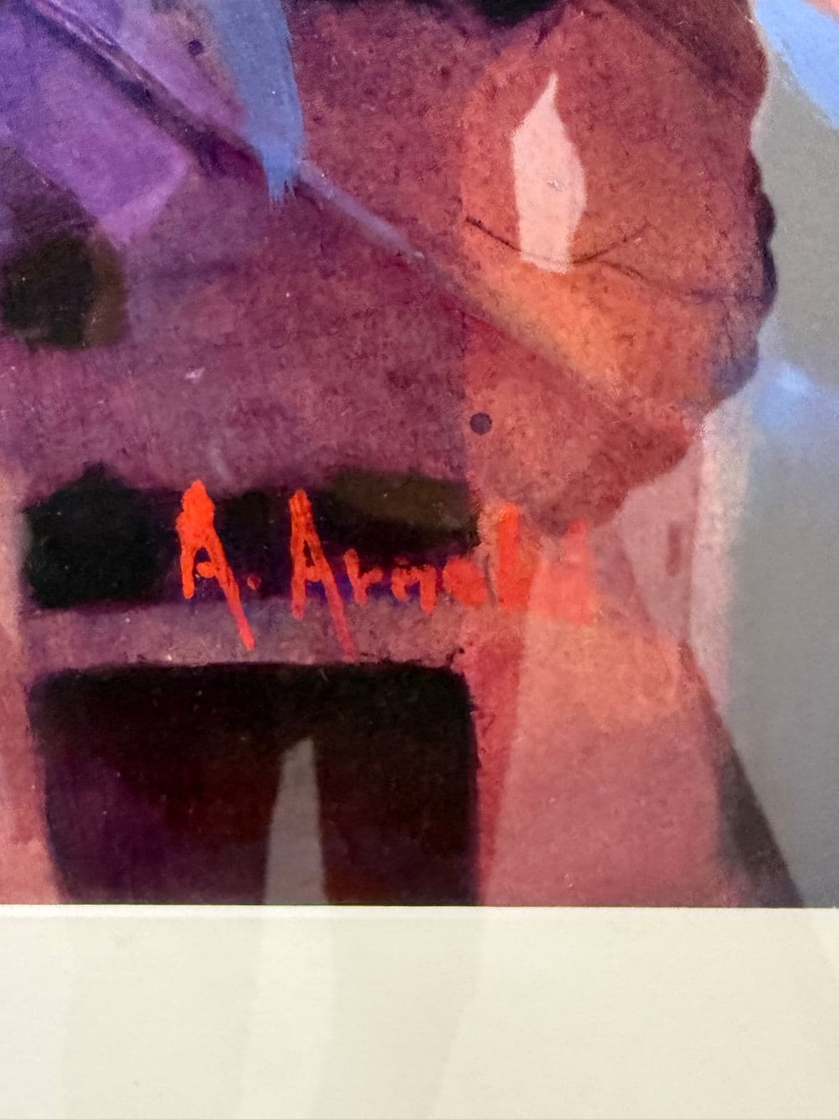 Ann Arnold "Abstractly So" Abstract Painting, Framed - Thumbnail 11