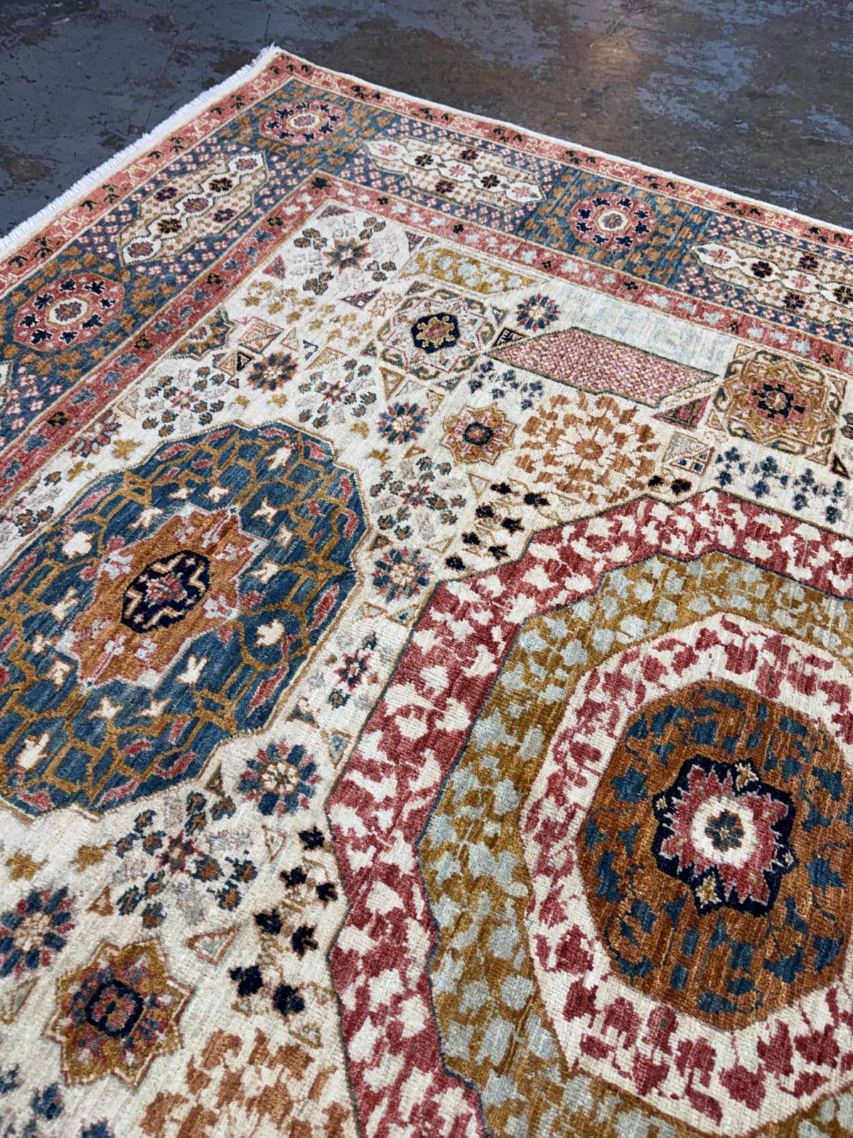 5ft 10in × 7ft 6in Gallery Ephesus Mamluk Area Rug - Thumbnail 9