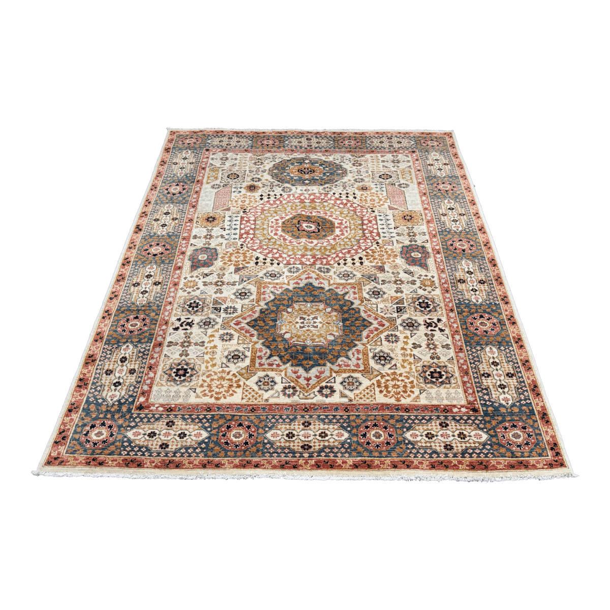 5ft 10in × 7ft 6in Gallery Ephesus Mamluk Area Rug - Thumbnail 2