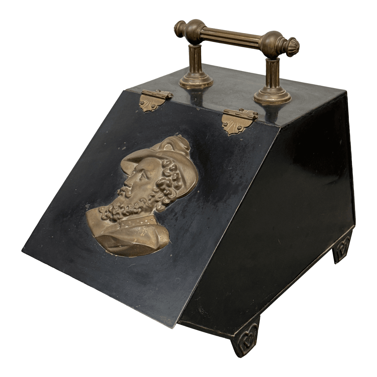 Antique Victorian Coal Scuttle or Hod - Thumbnail 2