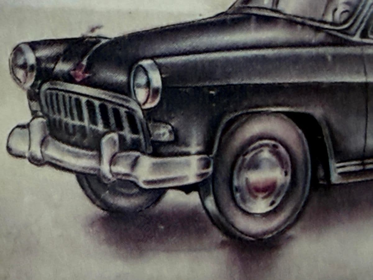 Miniature Volga Etching in Thick Off White Matte, Metal Framed - Thumbnail 9