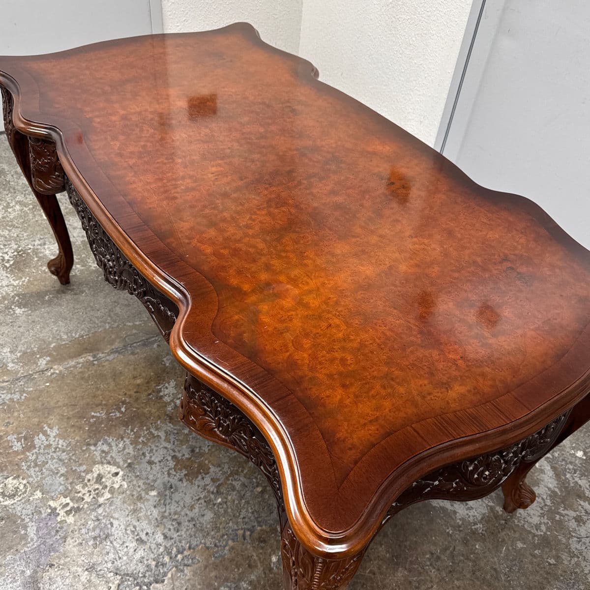 Vintage Renaissance Revival Rococo Style Desk - Thumbnail 13