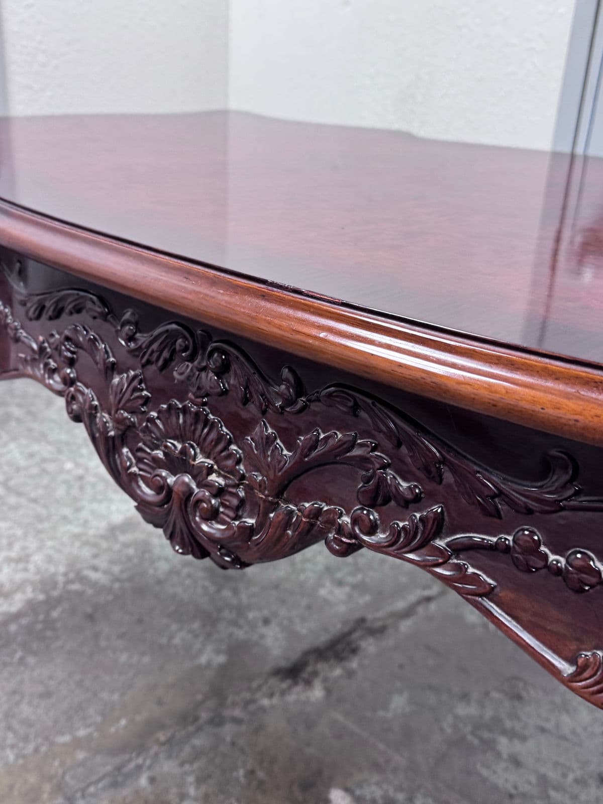 Vintage Renaissance Revival Rococo Style Desk - Thumbnail 10
