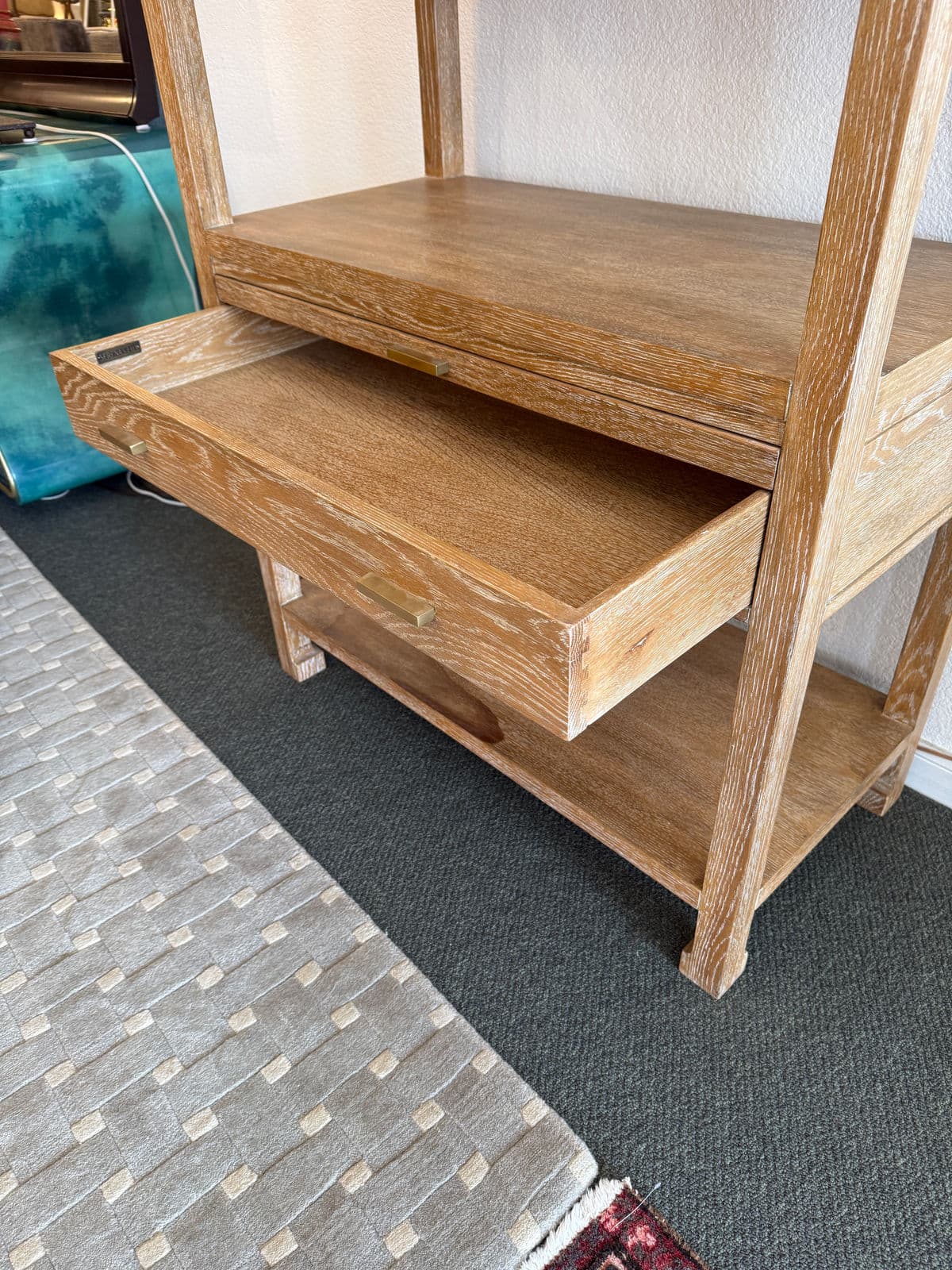 Serena & Lily Reese Bookcase + Pullout Shelf - Thumbnail 8